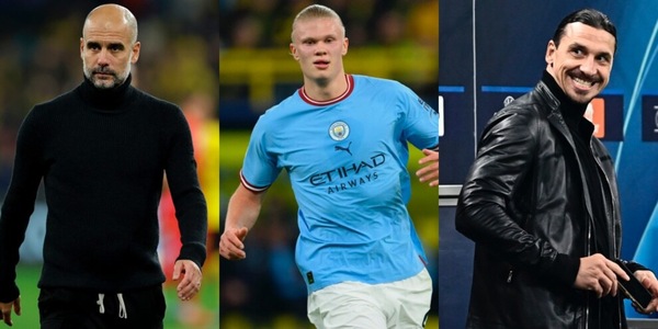 Guardiola e Ibrahimovic, è polemica: "Dico a Haaland di non fare gol così si parla di me"