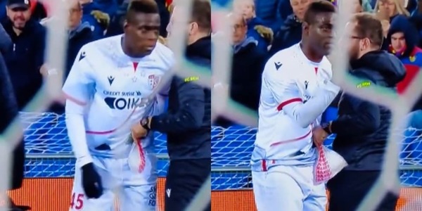 Balotelli fuori controllo: gestaccio ai tifosi avversari e sfogo social