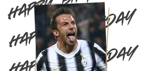 Juventus, gli auguri a Del Piero: "Campione e leggenda"