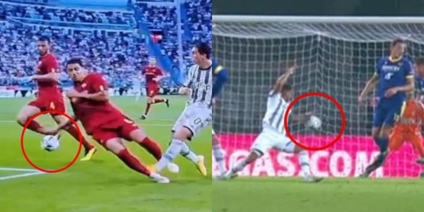 Danilo come Smalling: il pallone inatteso e la mano non punibile