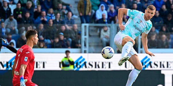 L'Inter ribalta l'Atalanta e Dzeko dimostra di essere il top