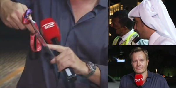 Qatar, l’altro Mondiale: una troupe minacciata in diretta tv!
