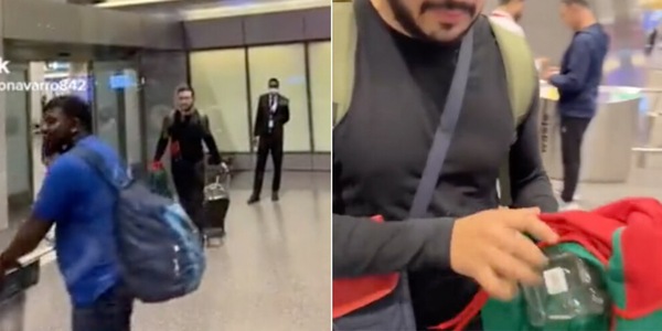 Qatar 2022, tifoso passa i controlli con una bottiglia di tequila VIDEO
