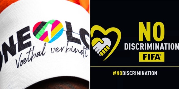 La Fifa minaccia le nazionali: niente fascia arcobaleno, indosserete questa nera!