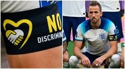 Inghilterra-Iran, Kane con la fascia da capitano imposta dalla Fifa