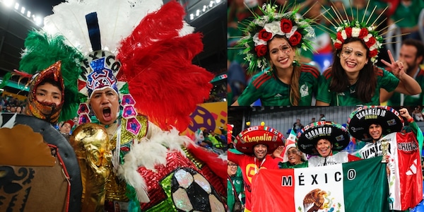 Messico-Polonia, in tribuna parte la sfida folkloristica tra i tifosi