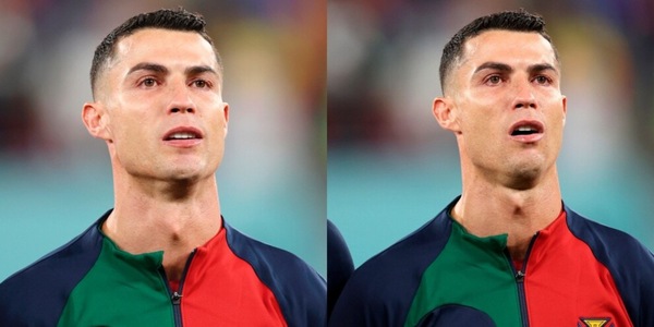 Ronaldo in lacrime: la commozione durante l'inno del Portogallo