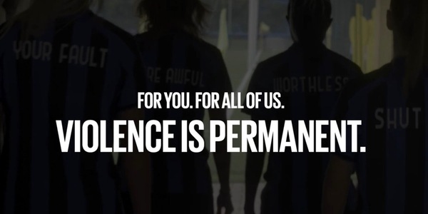 Inter, un calcio alla violenza sulle donne