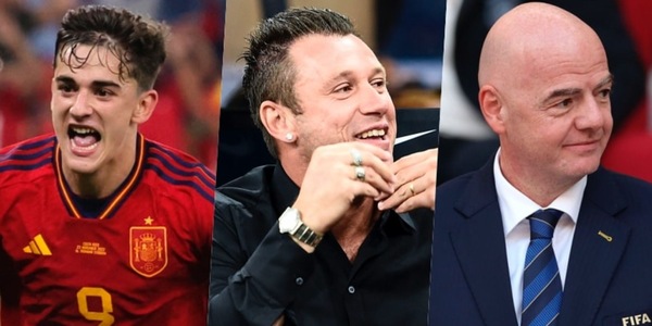 La principessa di… Gavi, Cassano l’imbarazzante e il nuovo 0 di Infantino