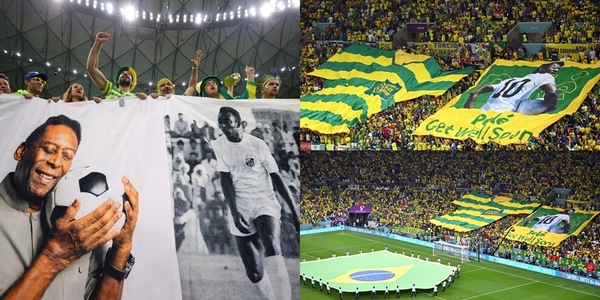 Brasile, la coreografia dedicata a Pelé è da brividi