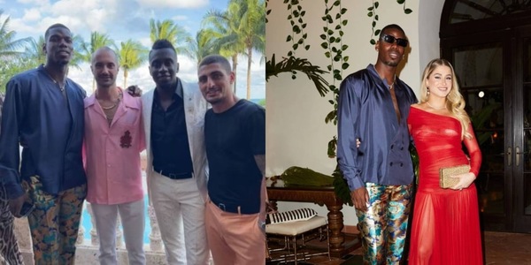 Pogba con Zulay in dolce attesa: a Miami anche Matuidi e Verratti