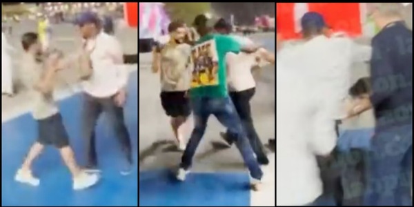 Eto’o fuori di testa, prende a calci uno youtuber!