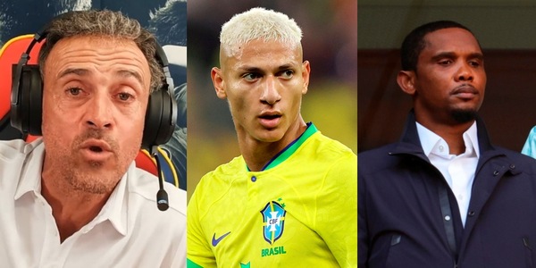 Richarlison con buona pace di Cassano, Luis Enrique di parola, nei panni di Eto'o