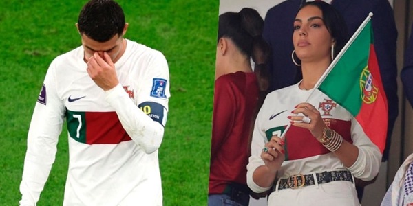 Le lacrime di Cristiano Ronaldo e le parole al vento di Georgina Rodriguez