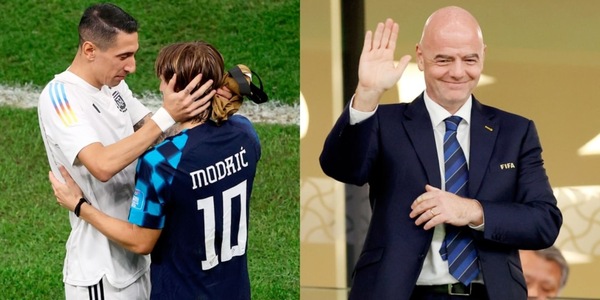 Modric, così no: voto 4! E quella poltroncina in velluto di Infantino…
