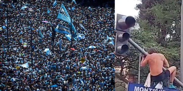 Festa Argentina, tra entusiasmo, esagerazioni e tragedie sfiorate VIDEO