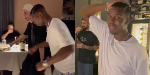 Pogba e Vlahovic, si balla alla cena di Natale VIDEO