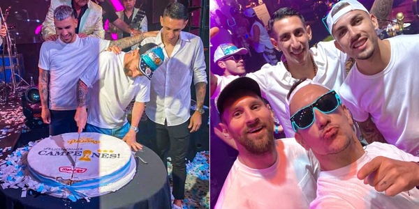 Di Maria e Paredes con Messi, a Rosario festa pazzesca FOTO VIDEO