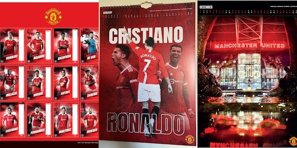 Ronaldo e il calendario 2023 United: che imbarazzo a Manchester FOTO