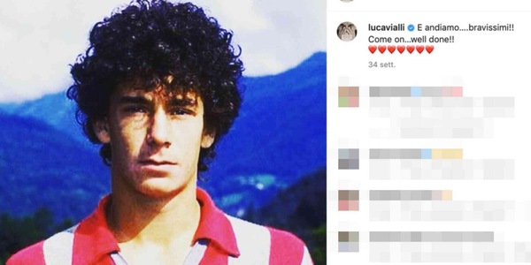 Vialli e la foto con i ricci che rievocava la Cremonese: da batticuore!