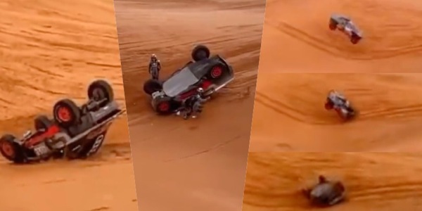 Dakar, spaventoso incidente per Sainz: il padre del pilota Ferrari in ospedale