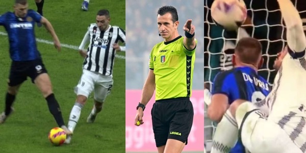 Napoli-Juve, riecco Doveri: dal pestone di Dzeko al gol annullato a Danilo. I precedenti