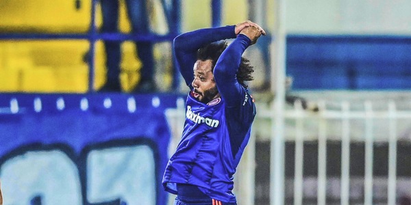 Marcelo a segno con l'Olympiakos: l'esultanza non è nuova