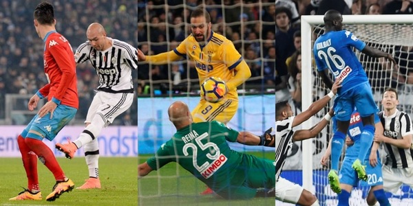 Quando Napoli-Juve vale lo scudetto: Sarri-Allegri, Zaza, Higuain, Koulibaly...