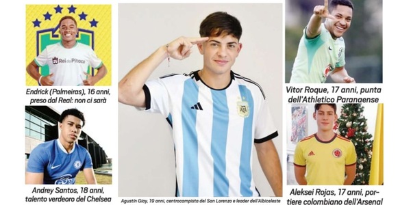 Ecco il Sudamericano Sub 20: è una vetrina di talenti