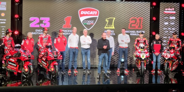 Ducati, l'orgoglio dei numeri 1 e la voglia di restarci