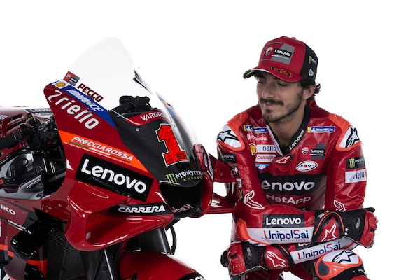 MotoGP 2023, ecco la Ducati numero 1 di Bagnaia!