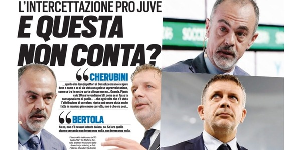L’intercettazione pro Juventus: "Valutazioni corrette". "Non esiste il dolo!". E questa non conta?