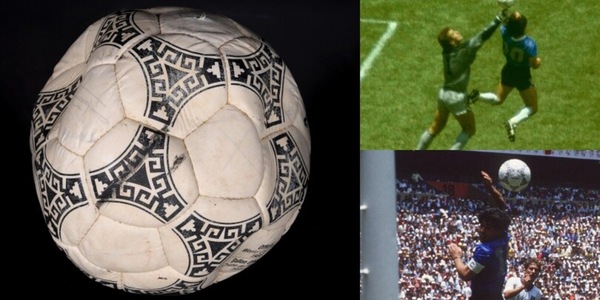 Maradona, il pallone della "Mano di Dio" va all'asta in America: tutti i dettagli