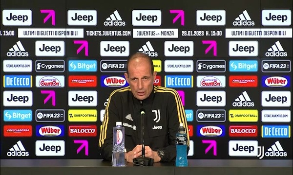 Allegri: "McKennie? Non sarà a disposizione, con la nuova società..."