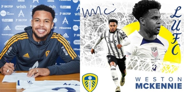 McKennie al Leeds, un affare per la Juventus: 40 milioni!