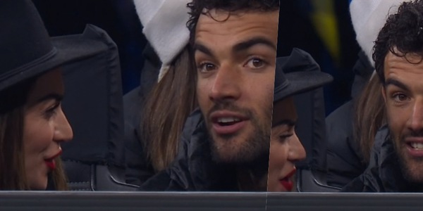 Matteo Berrettini e Melissa Satta insieme a San Siro per Inter-Milan