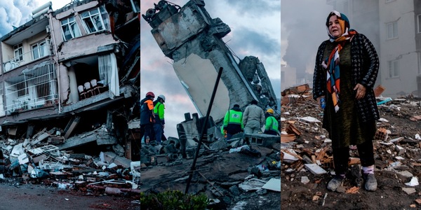 Terremoto in Turchia, le FOTO della catastrofe: più di 5000 morti
