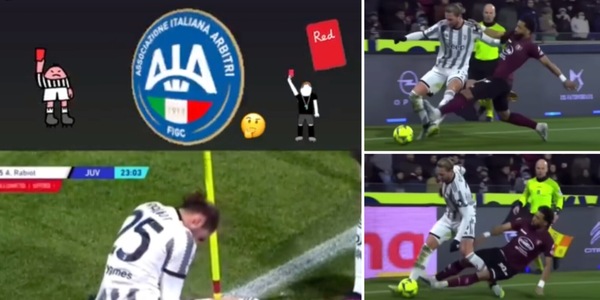 Rabiot, Vilhena e la rabbia social di Adrien: tra i rossi e le emoticon anche l'AIA