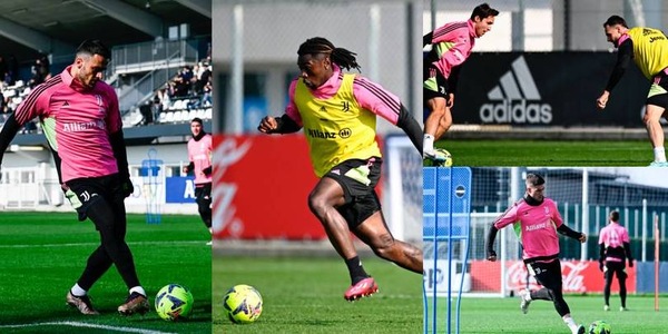 Kostic di precisione, Kean sprinta e Chiesa dribbla: la Juve si prepara per la Fiorentina