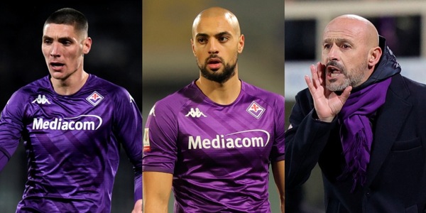 Juve-Fiorentina: Milenkovic contro Vlahovic e l'Amrabat perduto di Italiano