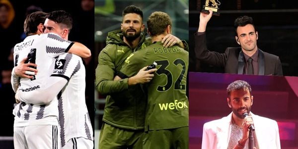 Sanremo 2023, l'incredibile paragone col 2013: tris Juve, il Milan e Mengoni che vince