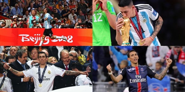 Di Maria, 35 anni e 33 trofei: tutte le coppe vinte tra club e Nazionale