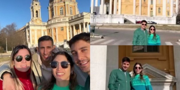 Di Maria, l’Angel Juve e famiglia a Superga