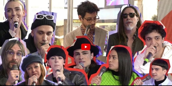 "È finito Sanremo", Valerio Lundini e la canzone virale con tutti gli artisti: da Elodie a Lazza