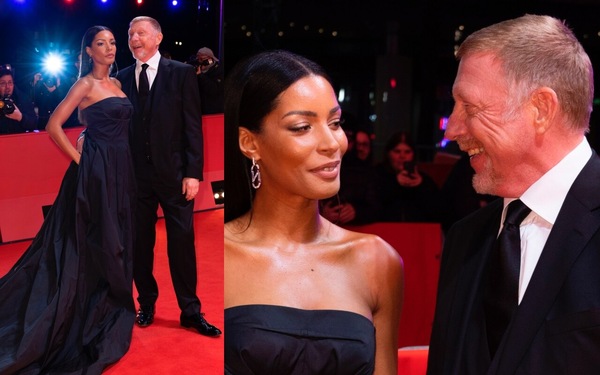 Lilian, l'ace di Boris Becker sul tappeto rosso della Berlinale