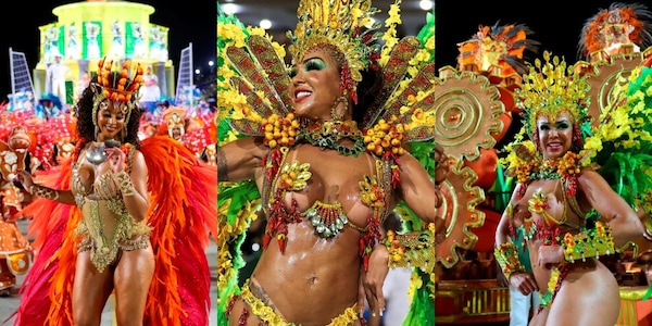 Carnevale, Rio de Janeiro fa festa: c'è anche Gisele Bundchen FOTO