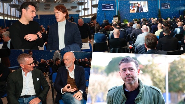 Panchina d’Oro: Mancini, Scaloni, Pioli, De Giorgi e Barzagli a Coverciano