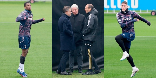 Nantes-Juve, Pogba si allena ma è fuori dai convocati. Allegri-Cherubini, colloquio