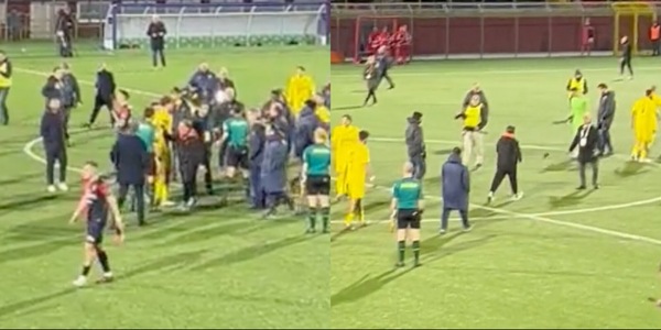 Eziolino Capuano e il Var fai da te: mostra il telefono all'arbitro e poi lo sfascia!