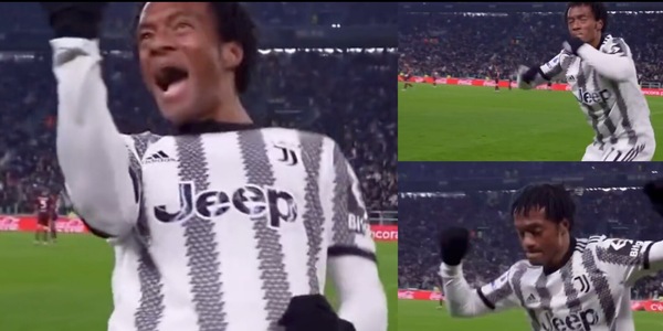 Juve-Toro, il derby di Cuadrado: ancora gol, e che esultanza VIDEO